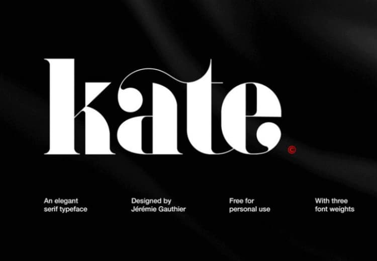 Kate Font Family