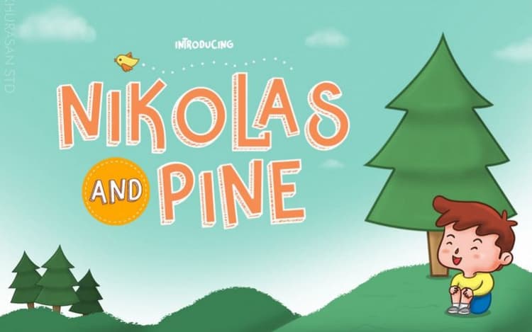 Nikolas & Pine Font