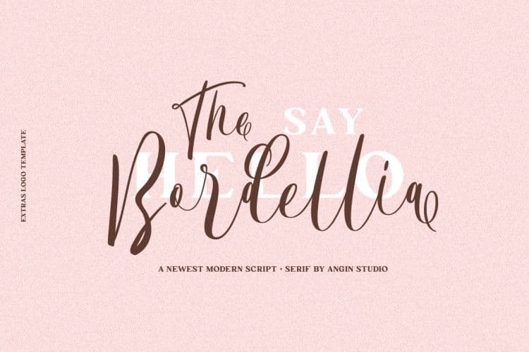 The Bordellia Font Duo
