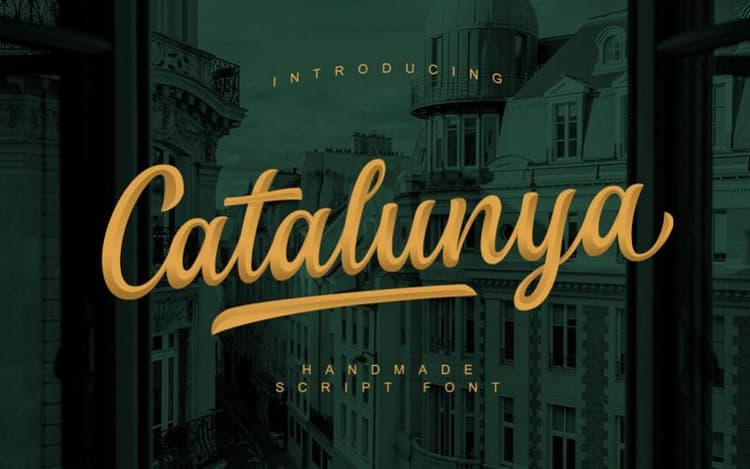 Catalunya Script Font