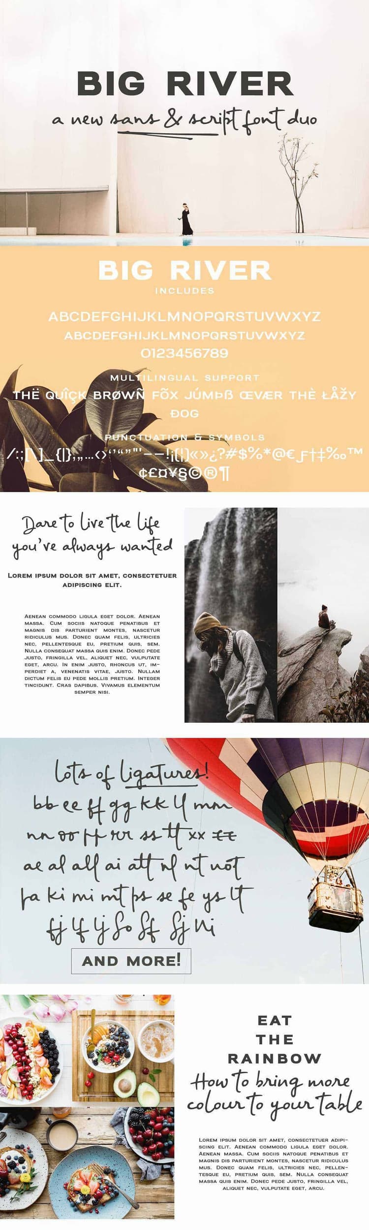 Big River Font Family