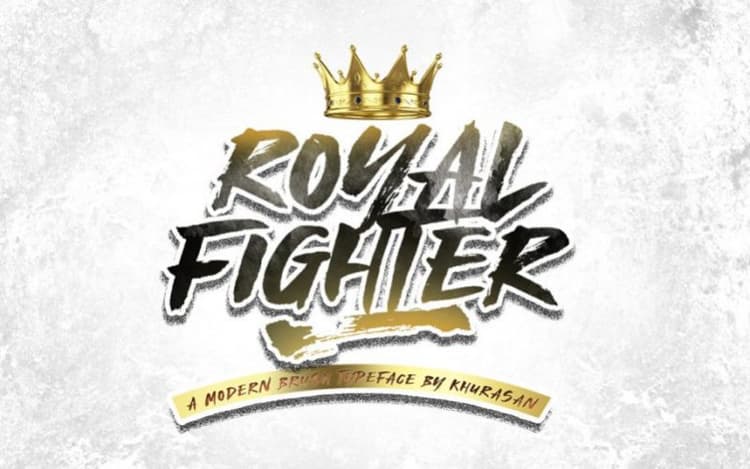 Royal Fighter Brush Font