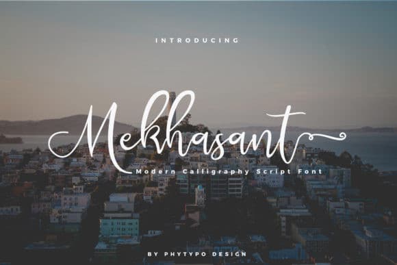 Mekhasant Handwritten Font