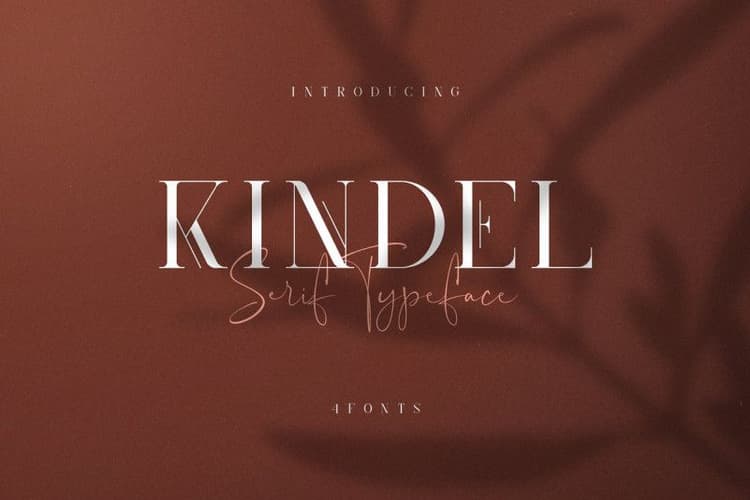 Kindel Serif Font