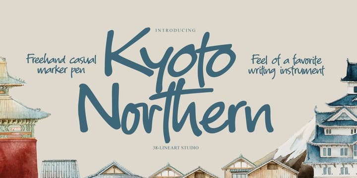 Kyoto Northern Font
