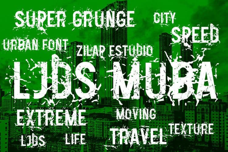 LJDS Zilap MUBA Font