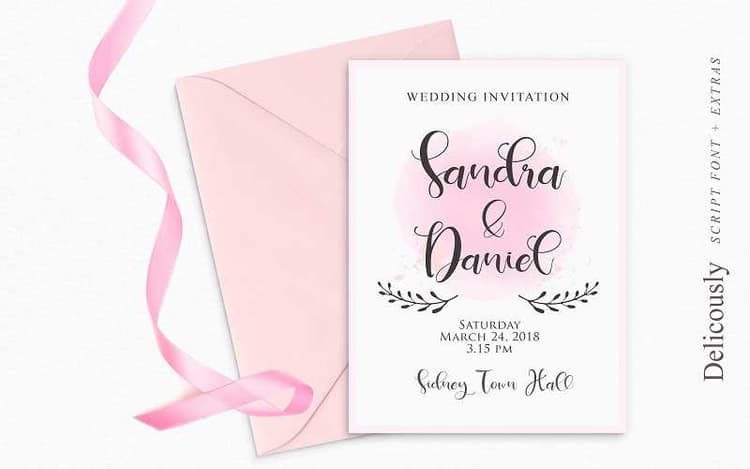 Deliciously Script Font