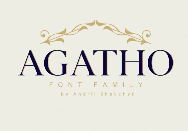 Agatho Font Family