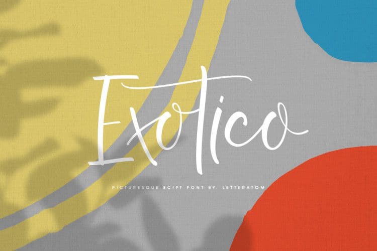 Exotico Script Font