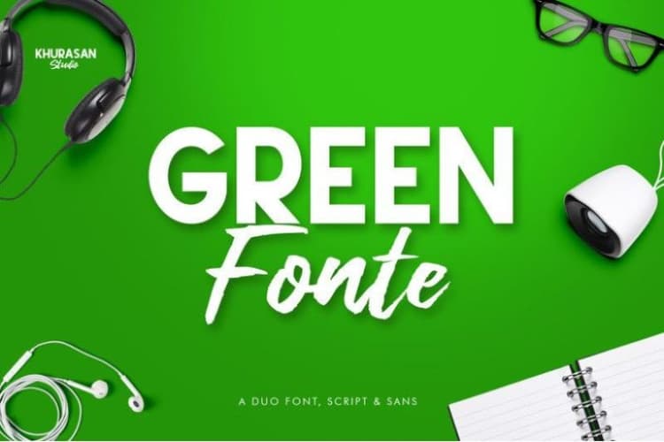Green Fonte Font