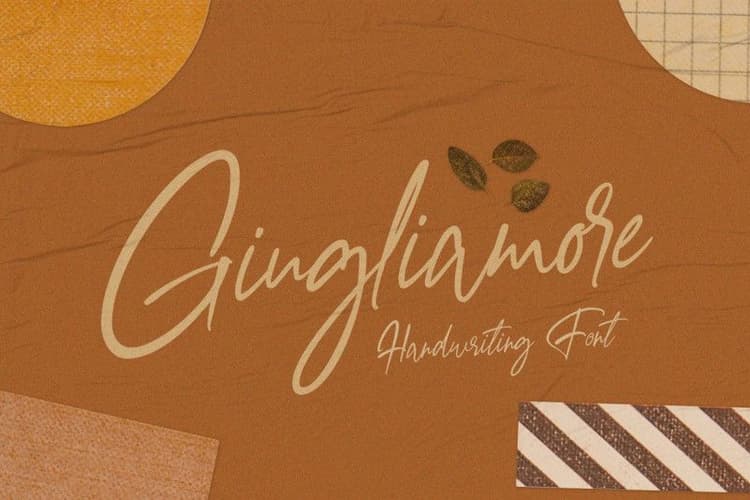 Giugliamore Handwriting Font
