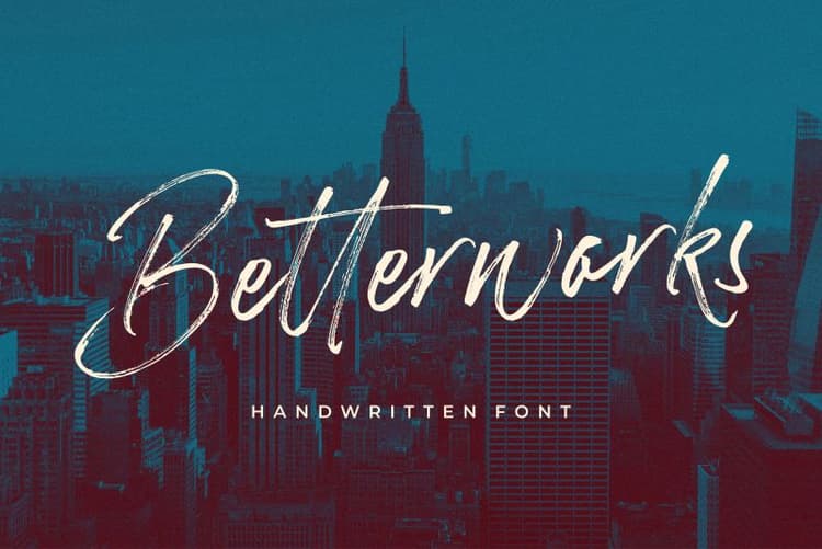 Betterworks Script Font