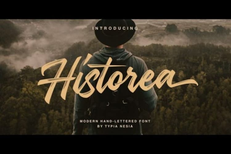 Historea Brush Font