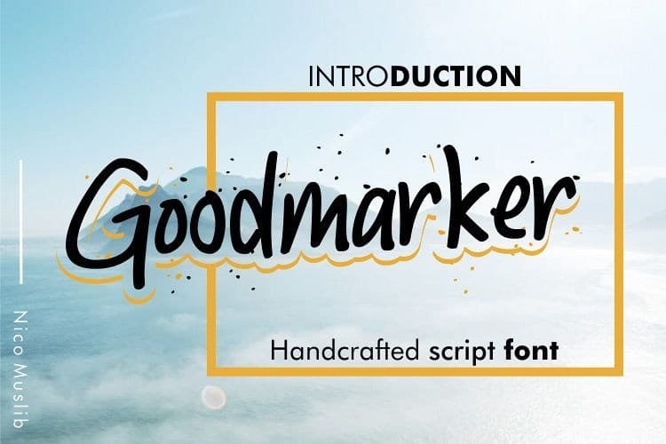 Goodmarket Handwritten Font