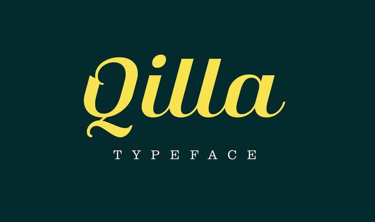 Qilla Typeface Free