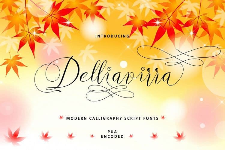 Delliavirra FontDelliavirra Font