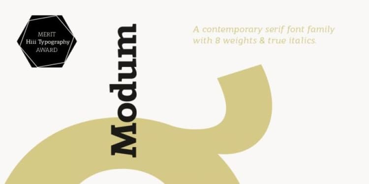 Modum Font