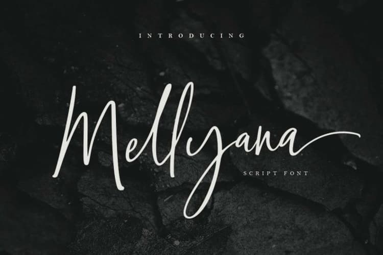 Mellyana Script Font