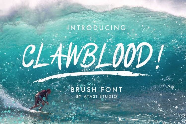 Clawblood Font