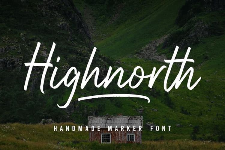Highnorth Script Font