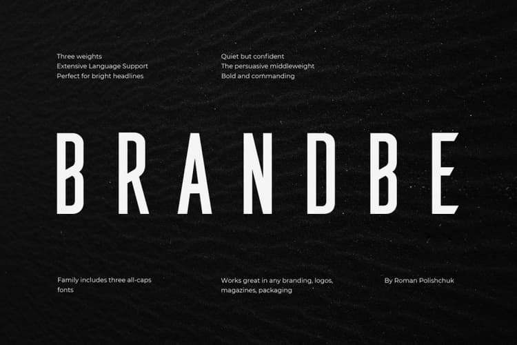 Brandbe Sans Font