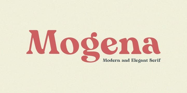 Mogena Font