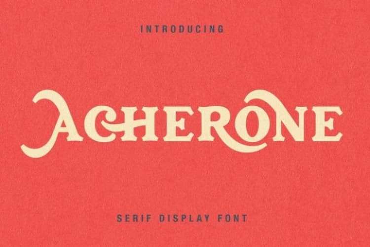 Acherone Font