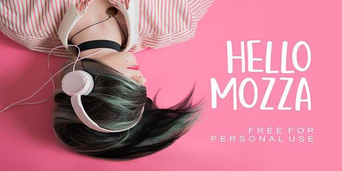 Hello Mozza Font