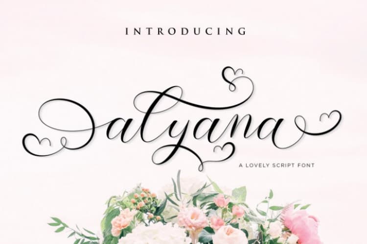 Alyana Script Font
