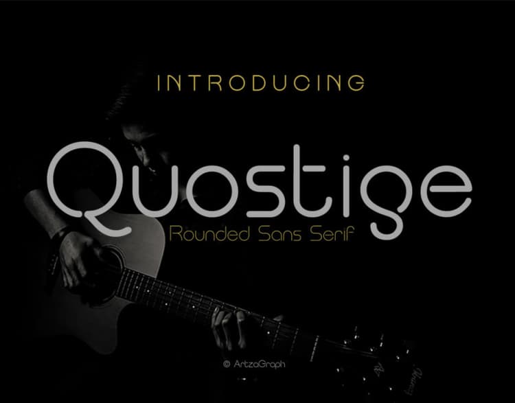 Quostige Sans Serif Font
