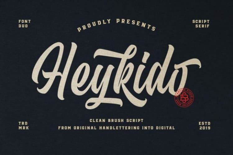 Heykido Font Duo