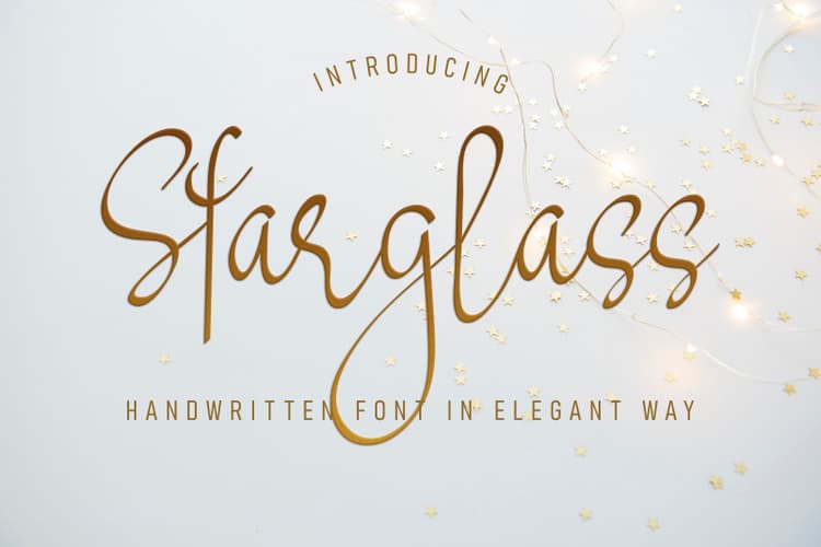 Starglass Font