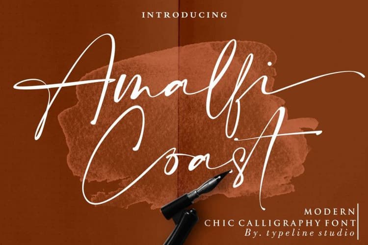 Amalfi Coast Script Font