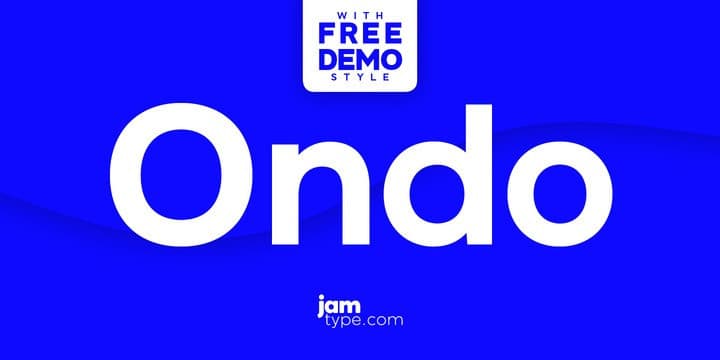 Ondo Font Family