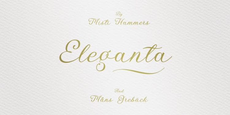 Eleganta Font