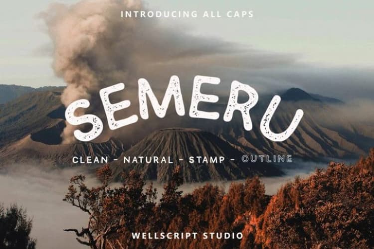 Semeru Sans Font