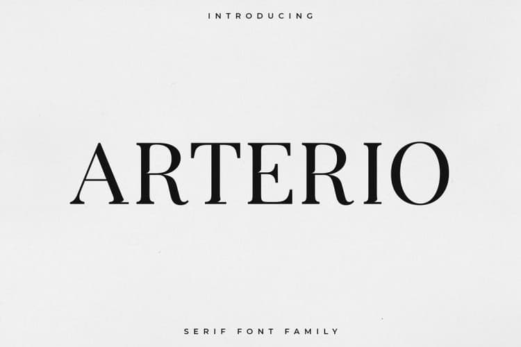 Arterio Serif Font Family