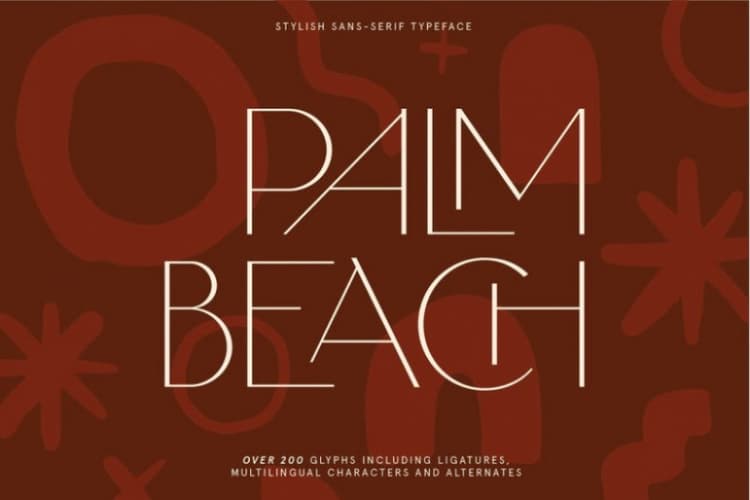 Palm Beach Font