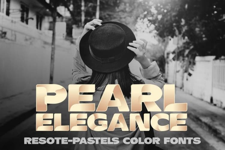 ResotE-Pastels Typeface