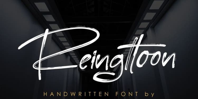 Reingttoon Font