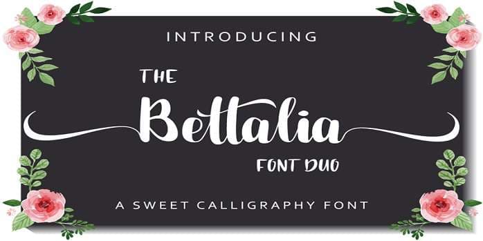 Bettalia Font