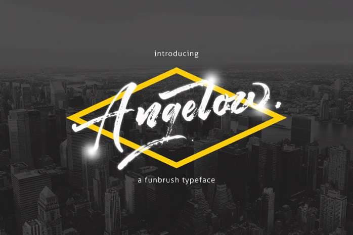 Angelow Font