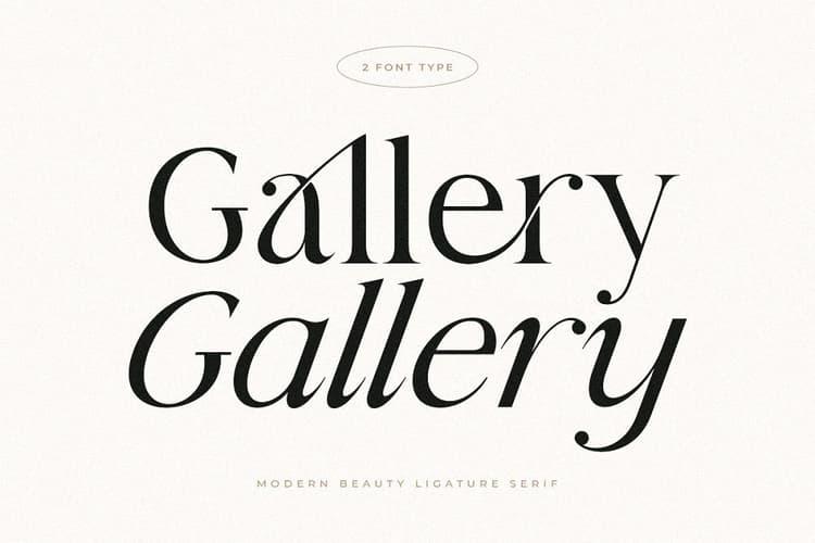 Gallery Font