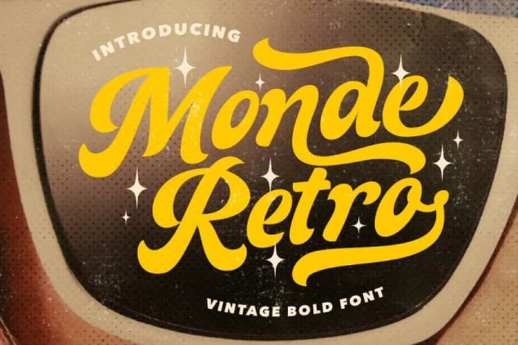 Monde Retro Font