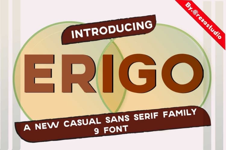Erigo Font Family