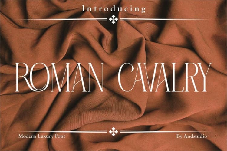 Roman Cavalry Font