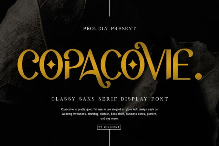 Copacovie Font