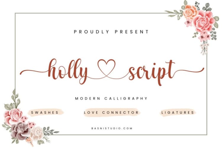 Holly Script Font