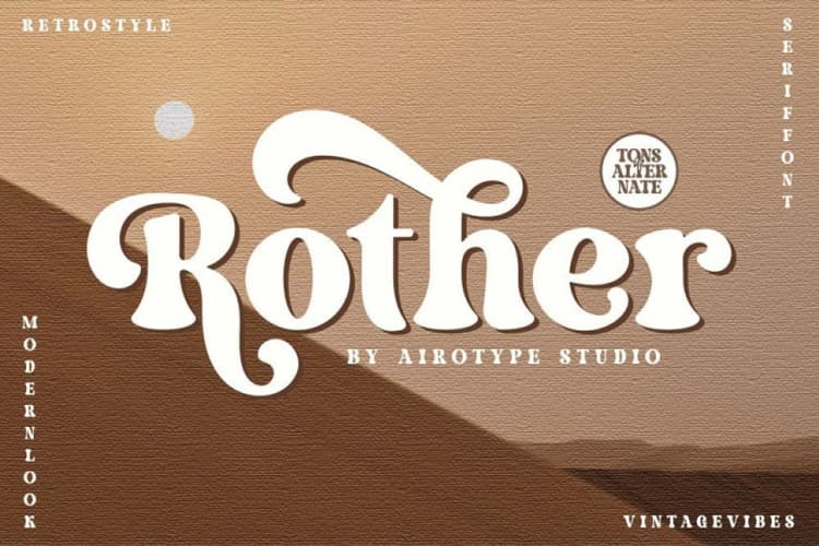 Rother Font
