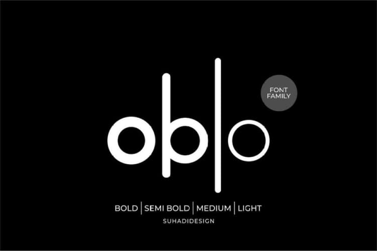 Oblo Font